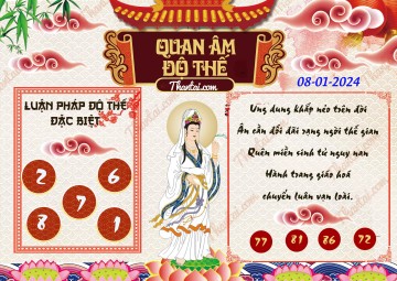 Quan Âm Độ Thế 08/01/2024