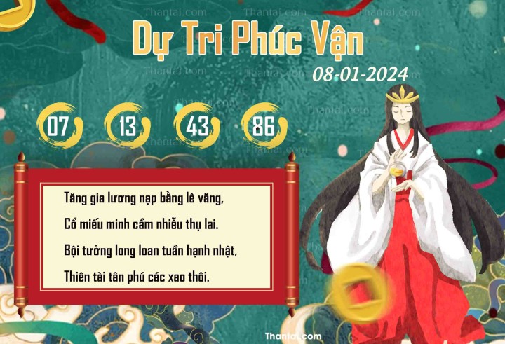 DỰ TRI PHÚC VẬN 24/12/2023