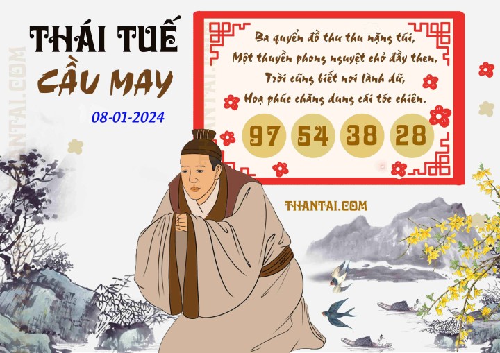 Thái Tuế Cầu May 24/12/2023