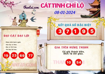 CÁT TINH CHỈ LỘ 08/01/2024