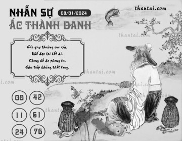 NHẪN SỰ ẮC THÀNH DANH 08/01/2024