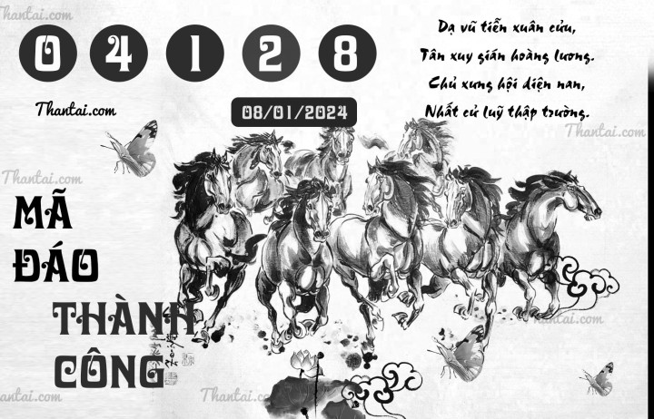 MÃ ĐÁO THÀNH CÔNG 24/12/2023