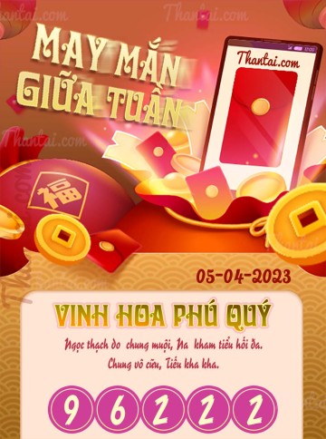 May Mắn Giữa Tuần 05/04/2023