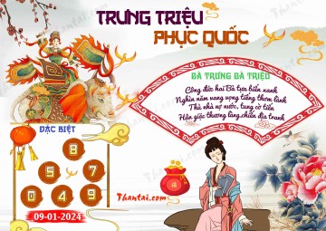 Trưng Triệu Phục Quốc 09/01/2024