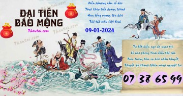 Đại Tiên Báo Mộng 09/01/2024