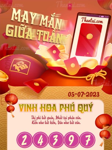 May Mắn Giữa Tuần 05/07/2023