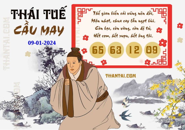 Thái Tuế Cầu May 25/12/2023