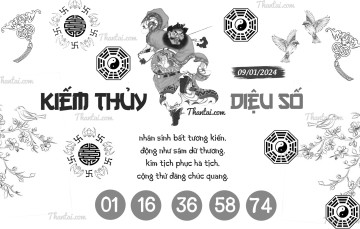 KIẾM THỦY DIỆU SỐ 09/01/2024