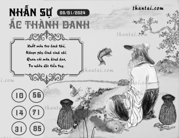 NHẪN SỰ ẮC THÀNH DANH 09/01/2024