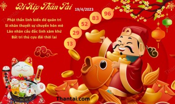 Bí Kíp Thần Tài 19/04/2023