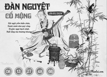 ĐÀN NGUYỆT CỔ MỘNG 09/01/2024