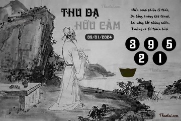 THU DẠ HỮU CẢM 09/01/2024