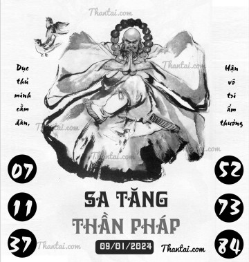 SA TĂNG THẦN PHÁP 09/01/2024