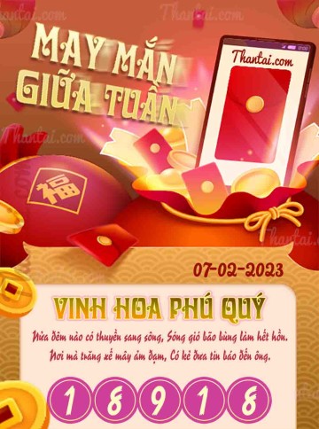 May Mắn Giữa Tuần 07/02/2023