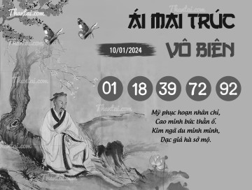 ÁI MAI TRÚC VÔ BIÊN 10/01/2024