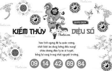 KIẾM THỦY DIỆU SỐ 10/01/2024