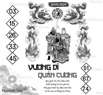 Vương Dĩ Quân Cương 10/01/2024