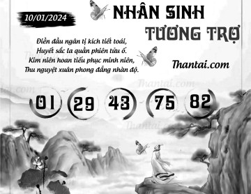 NHÂN SINH TƯƠNG TRỢ 10/01/2024