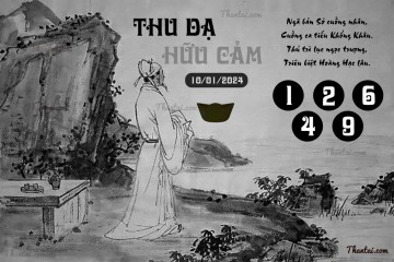 THU DẠ HỮU CẢM 10/01/2024