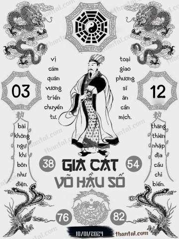 GIA CÁT VÕ HẦU SỐ 10/01/2024