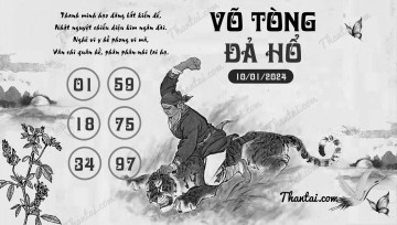 VÕ TÒNG ĐẢ HỔ 10/01/2024