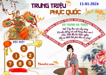 Trưng Triệu Phục Quốc 11/01/2024