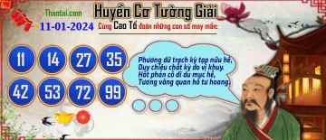 Huyền Cơ Tường Giải 11/01/2024