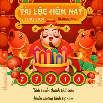 Tài Lộc Hôm Nay 11/01/2024