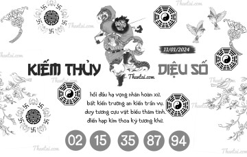 KIẾM THỦY DIỆU SỐ 11/01/2024