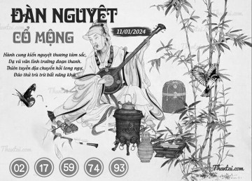 ĐÀN NGUYỆT CỔ MỘNG 11/01/2024