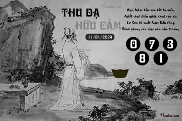 THU DẠ HỮU CẢM 11/01/2024