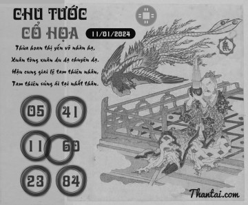 CHU TƯỚC CỔ HỌA 11/01/2024