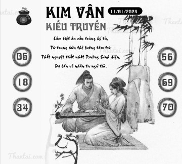 KIM VÂN KIỀU TRUYỀN 11/01/2024