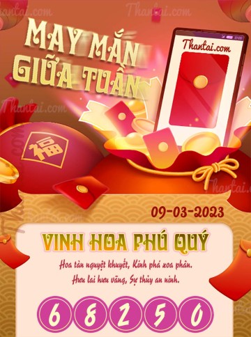 May Mắn Giữa Tuần 09/03/2023