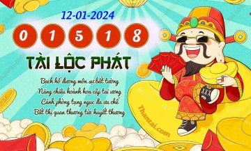 Tài Lộc Phát 12/01/2024