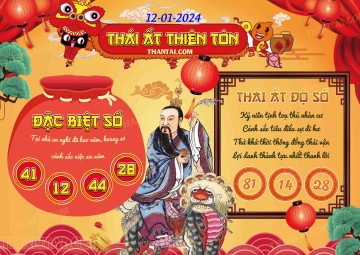 Thái Ất Thiên Tôn 12/01/2024