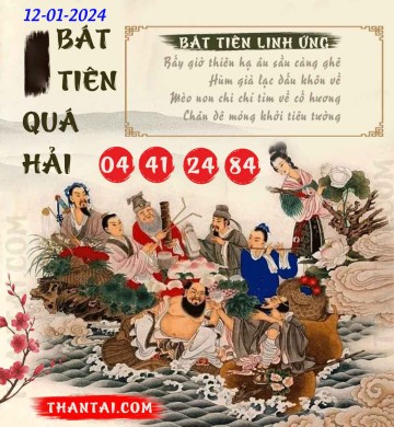BÁT TIÊN QUÁ HẢI 12/01/2024