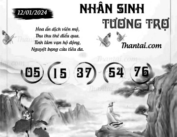 NHÂN SINH TƯƠNG TRỢ 12/01/2024