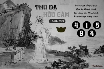 THU DẠ HỮU CẢM 12/01/2024