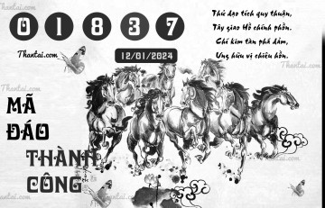 MÃ ĐÁO THÀNH CÔNG 12/01/2024