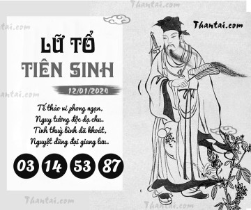 LỮ TỔ TIÊN SINH 12/01/2024