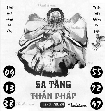 SA TĂNG THẦN PHÁP 12/01/2024