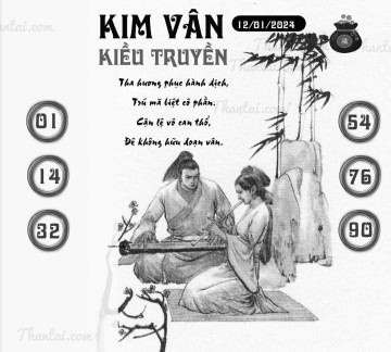 KIM VÂN KIỀU TRUYỀN 12/01/2024