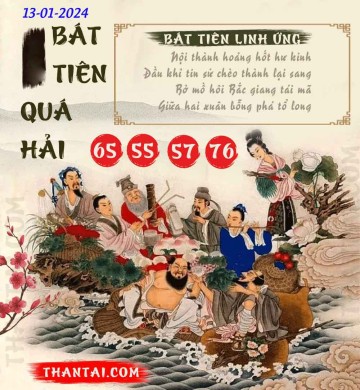 BÁT TIÊN QUÁ HẢI 13/01/2024