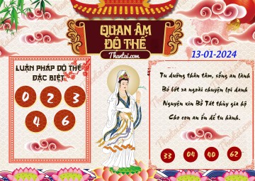 Quan Âm Độ Thế 13/01/2024