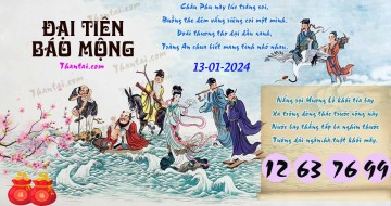 Đại Tiên Báo Mộng 13/01/2024