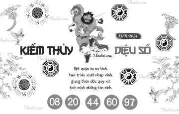 KIẾM THỦY DIỆU SỐ 13/01/2024