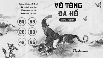 VÕ TÒNG ĐẢ HỔ 13/01/2024