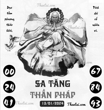 SA TĂNG THẦN PHÁP 13/01/2024