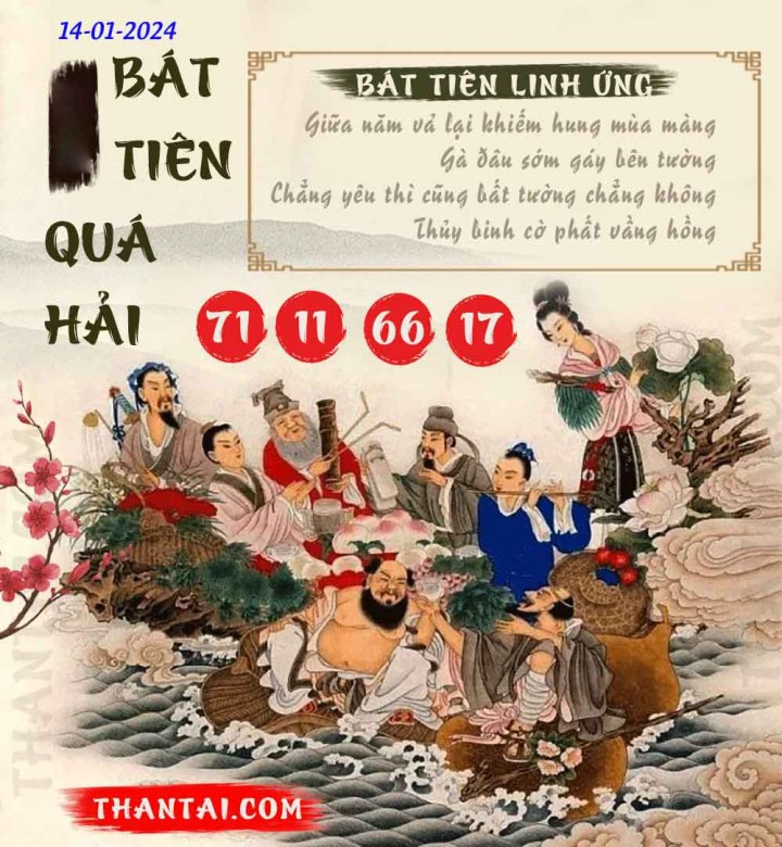 BÁT TIÊN QUÁ HẢI 30/12/2023
